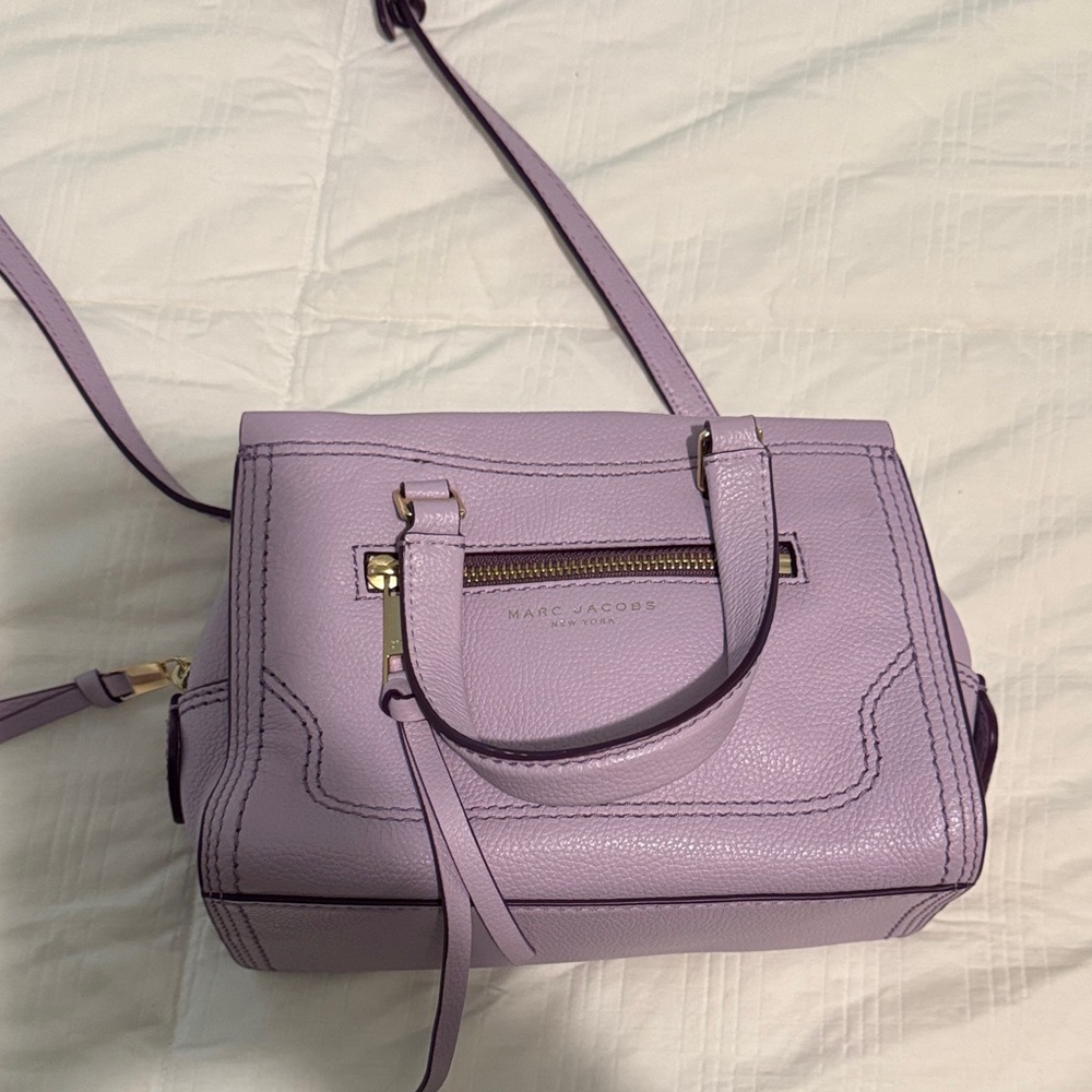 Marc Jacobs Purple Satchel Bag